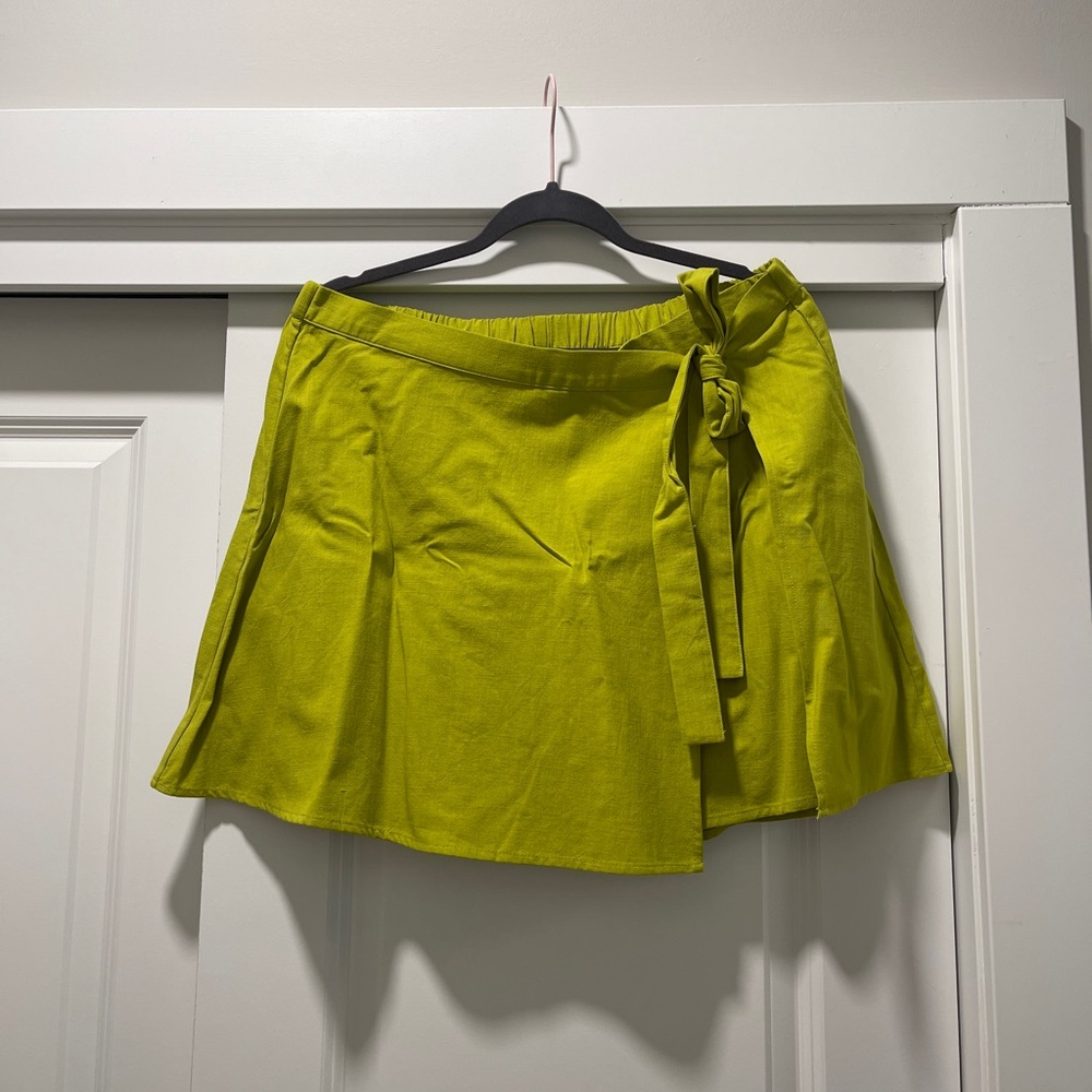 a new day Lime Green A-Line Skirt